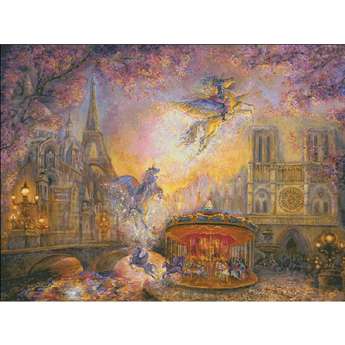 Heaven and Earth Designs  Josephine Wall: Magical Merry Go Round