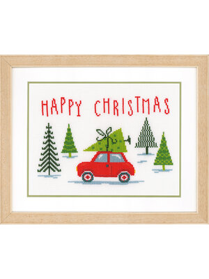Vervaco Telpakket kit Hippe kerst