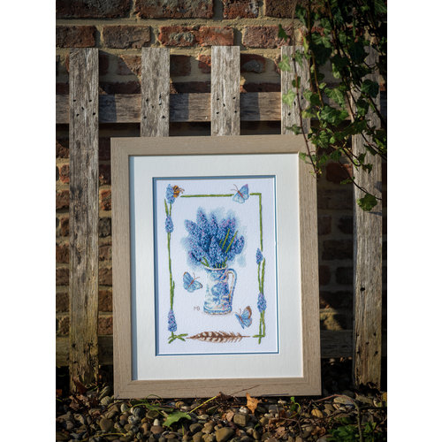 Lanarte Telpakket kit Blauwe druifjes Lanarte Telpakket kit Blauwe druifjes