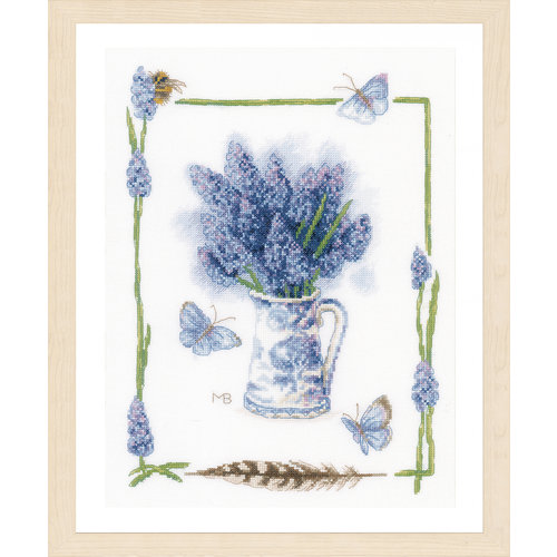 Lanarte Telpakket kit Blauwe druifjes Lanarte Telpakket kit Blauwe druifjes