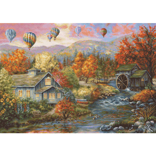 Luca-S Borduurpakket Autumn Creek Mill - Luca-S Luca-S Borduurpakket Autumn Creek Mill - Luca-S