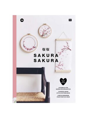 Rico Design Borduurboek Sakura Sakura No. 178 Rico Design Borduurboek Sakura Sakura No. 178