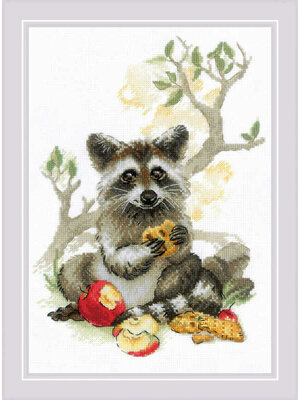 RIOLISf Borduurpakket Fluffy Sweet Tooth - RIOLIS RIOLISf Borduurpakket Fluffy Sweet Tooth - RIOLIS