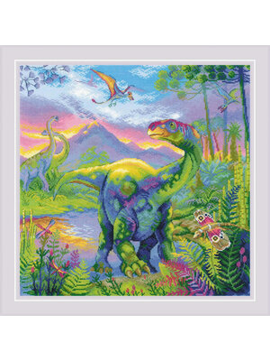 RIOLIS Borduurpakket The Era of Dinosaurs - RIOLIS