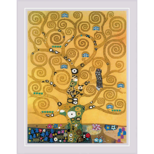 RIOLIS Borduurpakket The Tree of Life after G. Klimt's Painting - RIOLIS