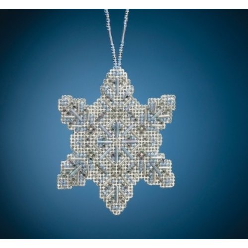 Mill Hill Beaded Holiday Ornaments - Crystal Snowflake (2020) Mill Hill Beaded Holiday Ornaments - Crystal Snowflake (2020)