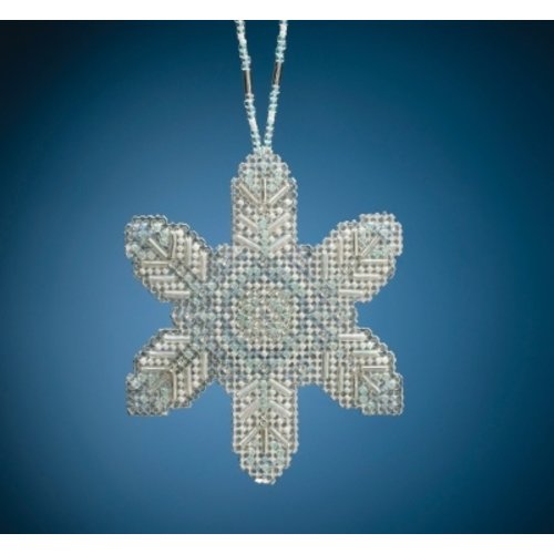 Mill Hill Beaded Holiday Ornaments - Opal Ice Snowflake (2020) Mill Hill Beaded Holiday Ornaments - Opal Ice Snowflake (2020)