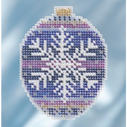 Mill Hill Beaded Holiday Ornaments - Royal Snowflake (2018) Mill Hill Beaded Holiday Ornaments - Royal Snowflake (2018)