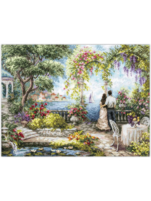 Magic Needle Borduurpakket Romantic Story - Magic Needle Magic Needle Borduurpakket Romantic Story - Magic Needle
