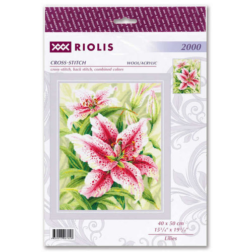 RIOLIS Borduurpakket Lilies - RIOLIS