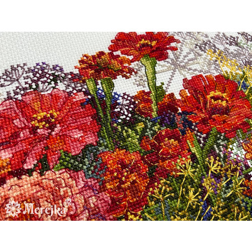 Merejka Borduurpakket Zinnia and Dill - Merejka