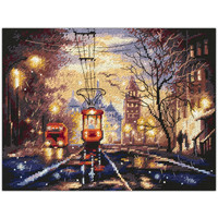 Borduurpakket Night Tram - Magic Needle