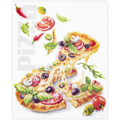 Magic Needle Borduurpakket Pizza - Magic Needle Magic Needle Borduurpakket Pizza - Magic Needle