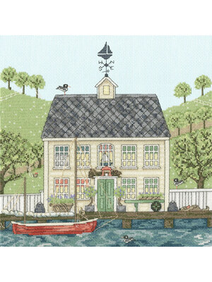 Bothy Threads Borduurpakket Sally Swannell - The Captain's House - Bothy Threads Bothy Threads Borduurpakket Sally Swannell - The Captain's House - Bothy Threads