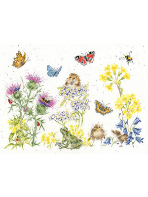 Bothy Threads Borduurpakket Hannah Dale - Wildflower Memories - Bothy Threads