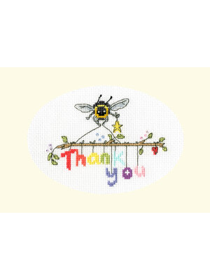 Bothy Threads Borduurpakket Eleanor Teasdale - Bee-ing Thankful - Bothy Threads