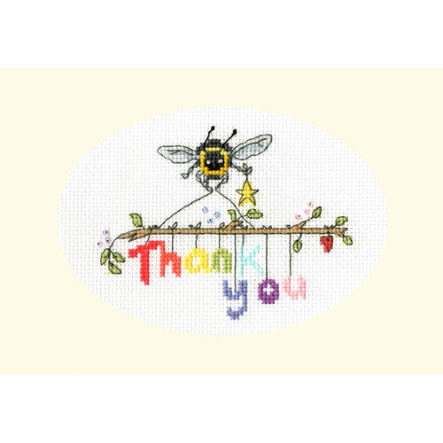 Bothy Threads Borduurpakket Eleanor Teasdale - Bee-ing Thankful - Bothy Threads