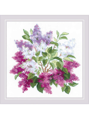 RIOLIS Borduurpakket Lilac Blossoms - RIOLIS