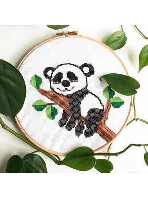 Studio Koekoek Borduurpakket Studio Koekoek - Panda