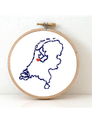 Studio Koekoek Borduurpakket Studio Koekoek - Nederland