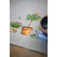 Linnen tafelkleed kit Tuinspullen