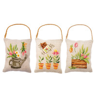 Deco kussentje kit Tuin set van 3