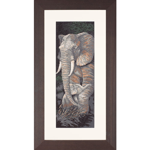 Lanarte Telpakket kit Olifant met jong Lanarte Telpakket kit Olifant met jong