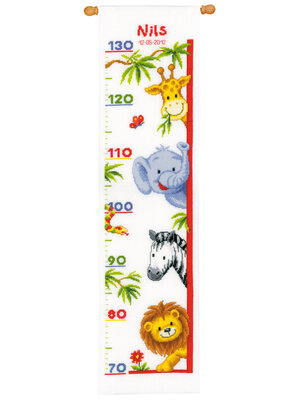 Vervaco Telpakket Meetlat kit Kiekeboe!