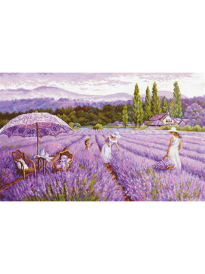 Luca-S Borduurpakket Lavender field - Luca-S Luca-S Borduurpakket Lavender field - Luca-S
