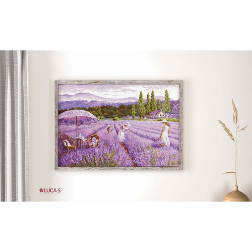 Luca-S Borduurpakket Lavender field - Luca-S