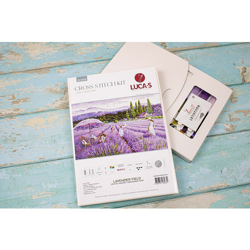 Luca-S Borduurpakket Lavender field - Luca-S