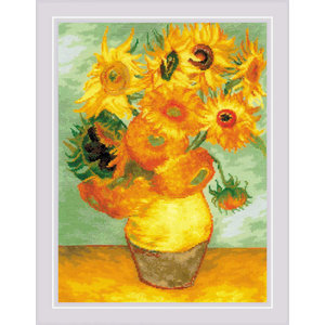 RIOLIS Borduurpakket Sunflowers after V. Van Gogh's Painting - RIOLIS