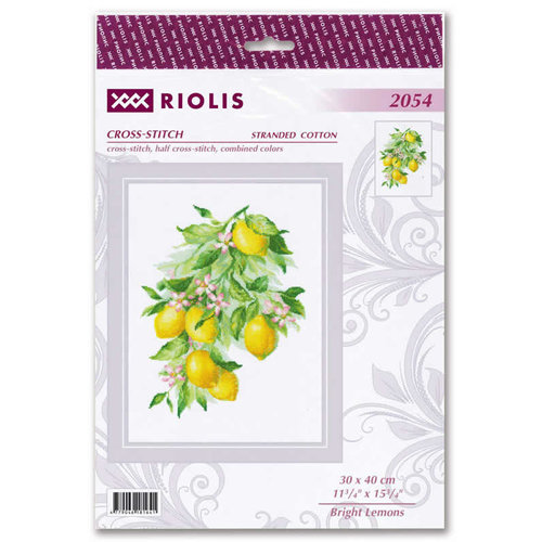 RIOLIS Borduurpakket Bright Lemons - RIOLIS