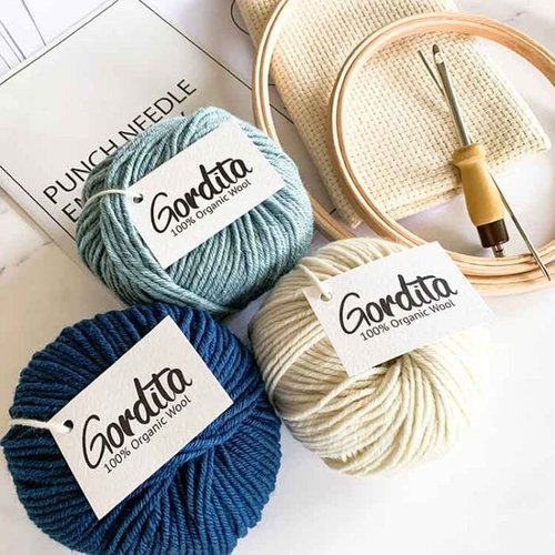 Studio Koekoek Verstelbare punchnaald startpakket | Blues