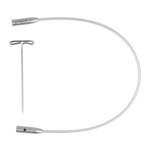 ChiaoGoo SWIV360 Silver Kabel 15 cm - L/S