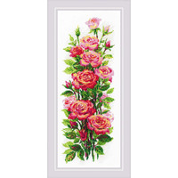 Borduurpakket Blooming Roses - RIOLIS