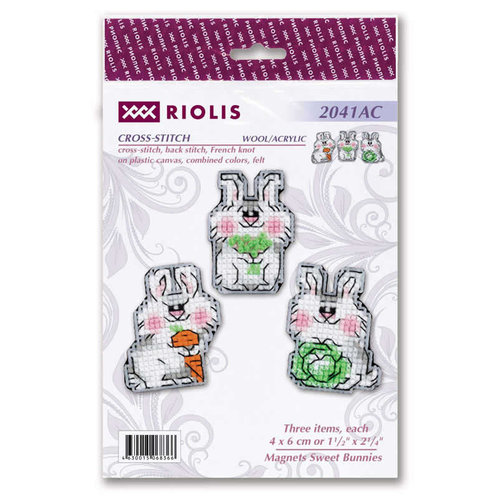 RIOLIS Borduurpakket Sweet Bunnies - RIOLIS