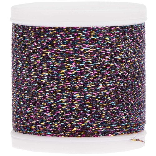 Rico Design Rico Metallic no. 40 - 934 Regenboog-zwart