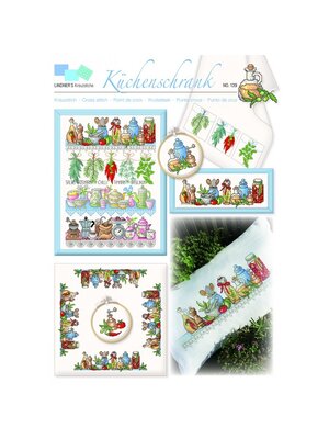Lindner’s Kreuzstiche Patroon Lindner 139 - Keukenkast