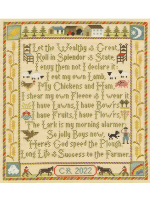 Bothy Threads Borduurpakket Moira Blackburn - The Farmer's Prayer - Bothy Threads Bothy Threads Borduurpakket Moira Blackburn - The Farmer's Prayer - Bothy Threads