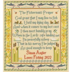 Bothy Threads Borduurpakket Moira Blackburn - The Fisherman's Prayer - Bothy Threads