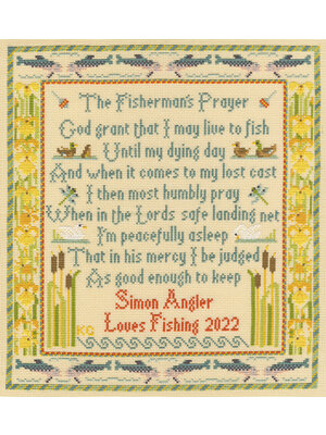 Bothy Threads Borduurpakket Moira Blackburn - The Fisherman's Prayer - Bothy Threads Bothy Threads Borduurpakket Moira Blackburn - The Fisherman's Prayer - Bothy Threads