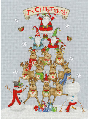 Bothy Threads Borduurpakket Karen Tye Bentley - It's Christmas! - Bothy Threads