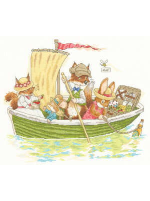 Bothy Threads Borduurpakket Simon Taylor-Kielty - Ahoy There! - Bothy Threads Bothy Threads Borduurpakket Simon Taylor-Kielty - Ahoy There! - Bothy Threads