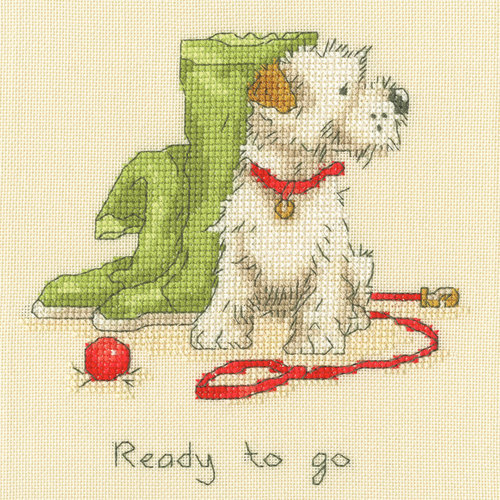 Bothy Threads Borduurpakket Anita Jeram - Ready to Go - Bothy Threads