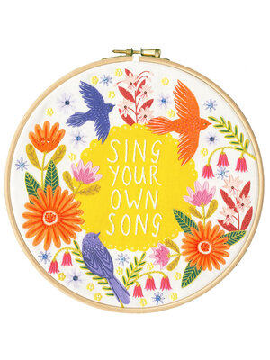 Bothy Threads Vrij borduren pakket Lee Foster-Wilson - Sing - Bothy Threads Bothy Threads Vrij borduren pakket Lee Foster-Wilson - Sing - Bothy Threads