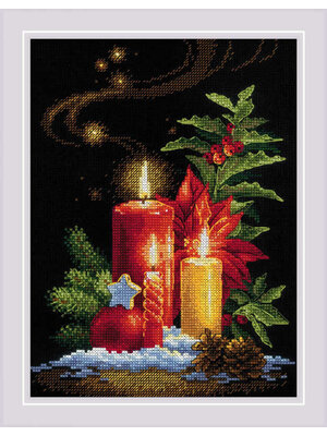RIOLISf Borduurpakket Christmas Light - RIOLIS RIOLISf Borduurpakket Christmas Light - RIOLIS