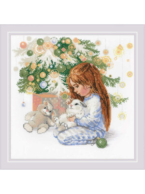 RIOLISf Borduurpakket My Beloved Bunnies - RIOLIS RIOLISf Borduurpakket My Beloved Bunnies - RIOLIS