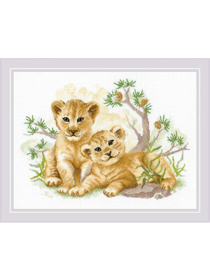 RIOLISf Borduurpakket Savannah Children - RIOLIS RIOLISf Borduurpakket Savannah Children - RIOLIS