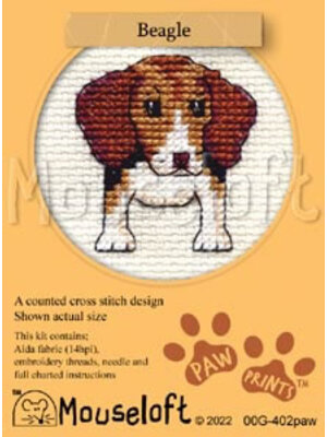 Mouseloft Borduurpakket Beagle - Mouseloft